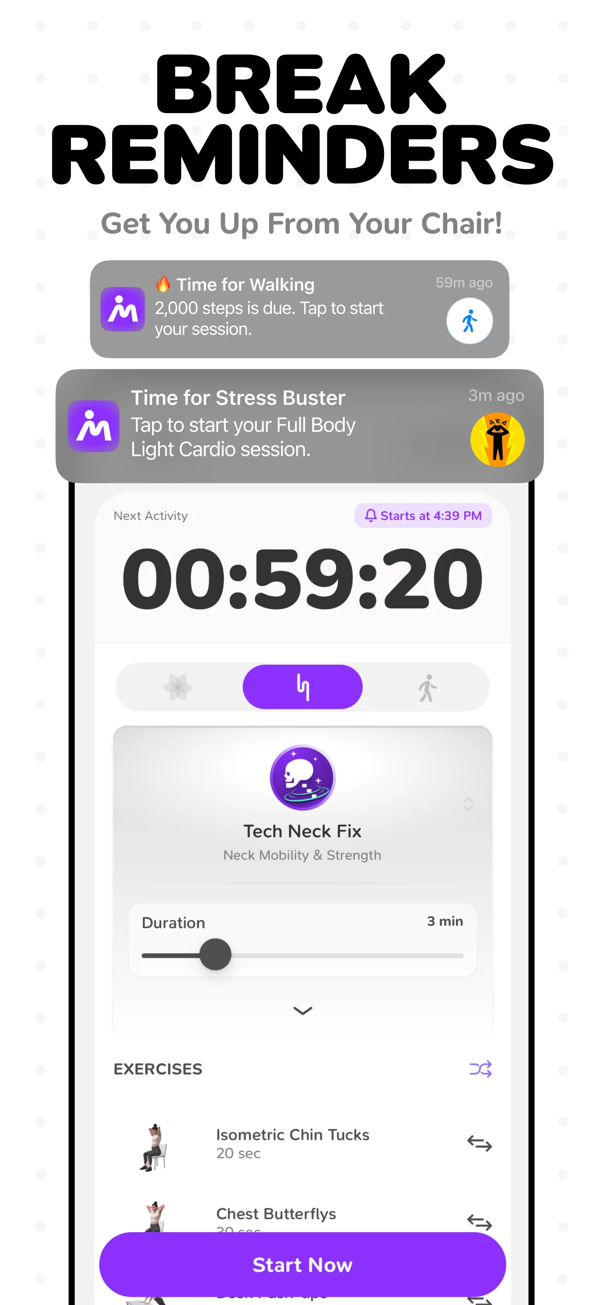 Moova: Stand Up & Move More screenshot